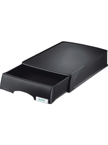 Leitz Briefablage Plus A4 mit Schublade schwarz