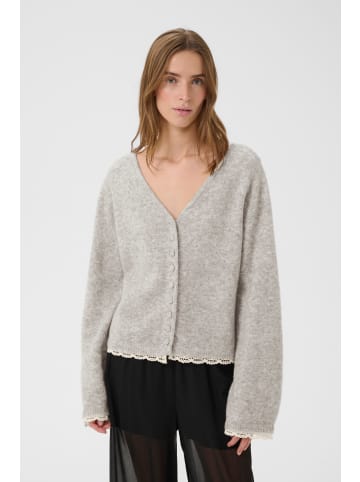 Karen By Simonsen Strickjacke KBEris Feminine in Grey Melange