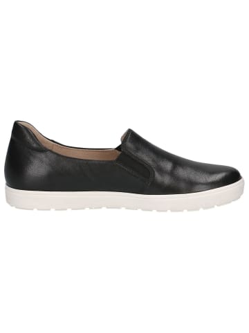 Caprice Slipper in BLACK SOFTNAP.