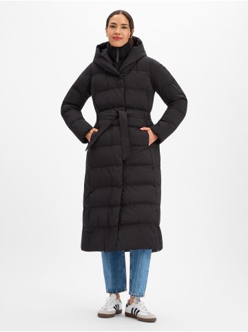 ragwear Mantel Niani Long in schwarz