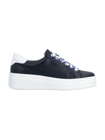 remonte Plateau Sneaker in Blau