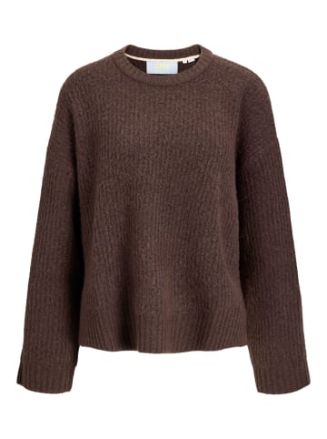 JJXX Strickpullover in Seal Brown