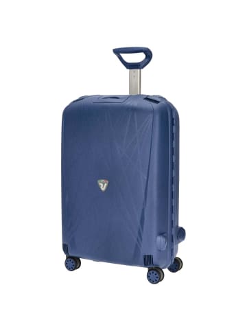 Roncato Light - 4-Rollen-Trolley M 68 cm (smeraldo) in navy