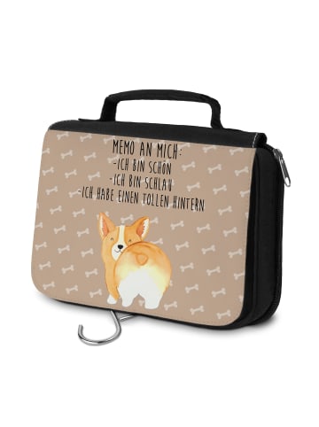 Mr. & Mrs. Panda Schminktasche Corgi Po mit Spruch in Hundeglück