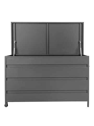 home24 Kissenaufbewahrungsbox  Cassis in Grau