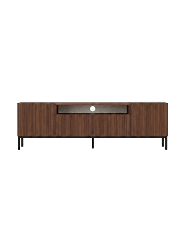 CALICOSY TV-Möbel OLIVER in Nussbaum - (W) 160 x (H) 50 x (L) 35 cm