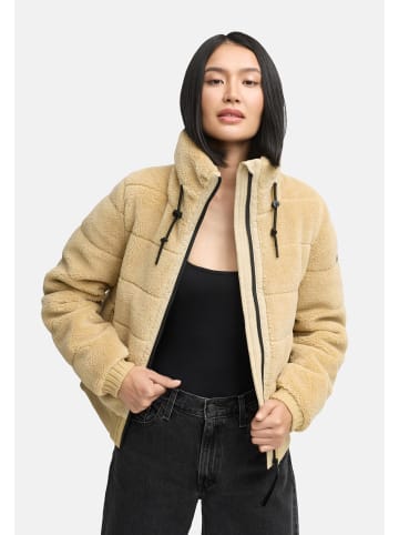 Navahoo Plüschjacke Schneepuder 14 in Beige