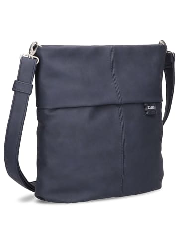 Zwei Mademoiselle M12 - Schultertasche 32 cm (cord-wood) in nubuk-ink