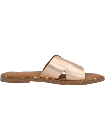 Tamaris Pantoletten in rosegold