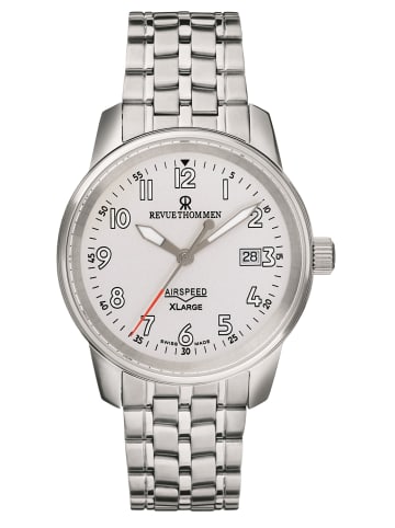 Revue Thommen Analoguhr für Herren in silber