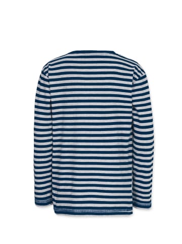 Band of Rascals Longsleeve " Striped " in blau