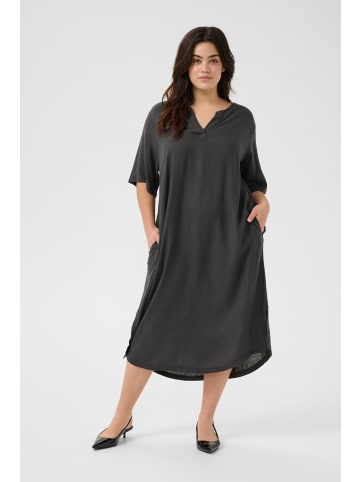 KAFFE curve Kleid KCmille in Black Oyster