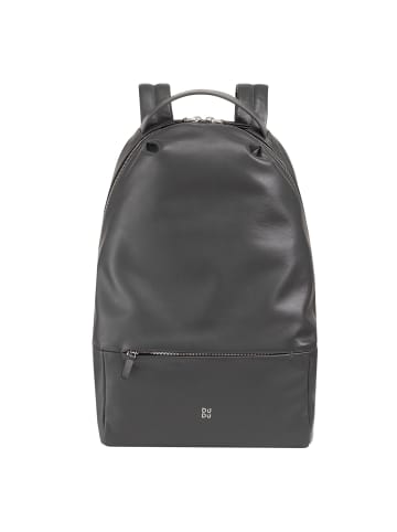 DuDu Rucksack Leder 37 cm in anthracite