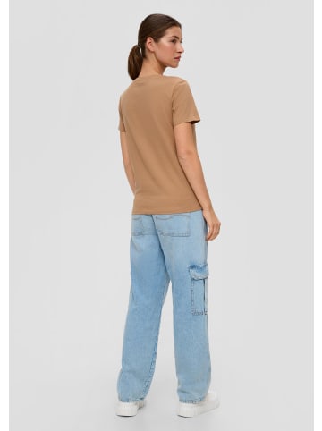QS T-Shirt in 84D1_sandstein