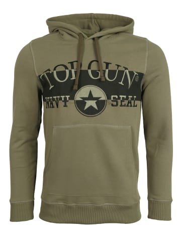 TOP GUN Hoodie TG20201123 in olive