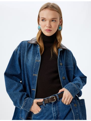 KOTON Blazer in Dunkles Indigo