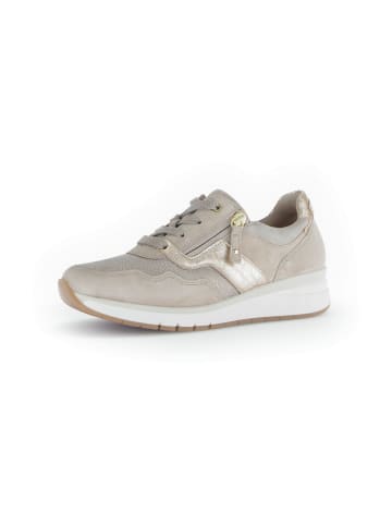 Gabor Comfort Sportliche Schnürschuhe in Beige