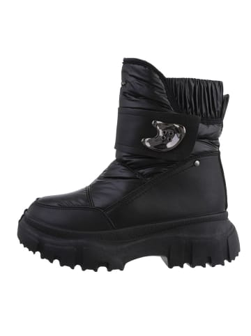 Ital-Design Stiefelette in Schwarz