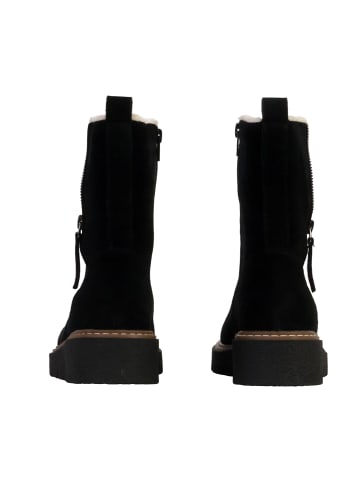 Divine Factory Lederstiefeletten Alénoa Schwarz