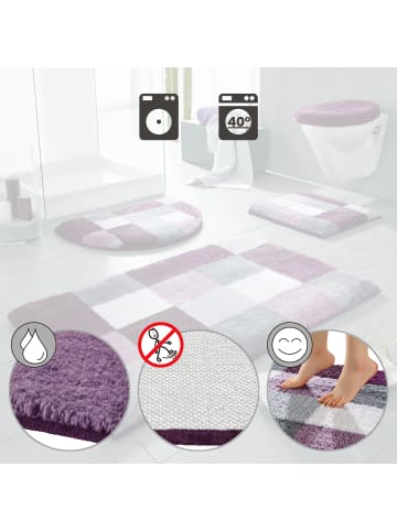 Erwin Müller WC-Vorlage Kreta in aubergine