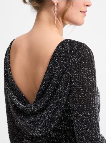 Ambiance Kleid in schwarz silber - 0001