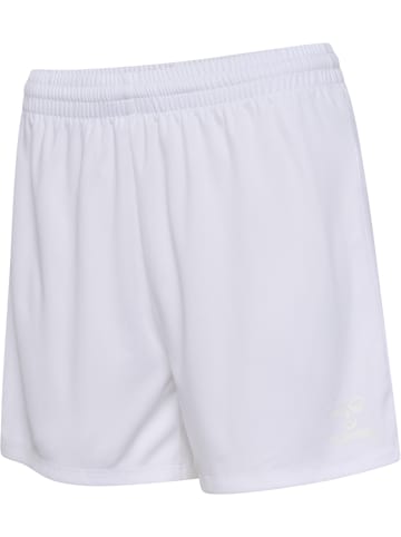 Hummel Kurze Hose Hmlessential Damen in WHITE/WHITE