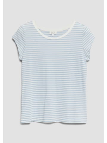 s.Oliver T-Shirt in 50H1_hellblau