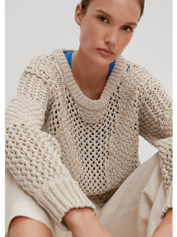 comma CI Pullover langarm in Braun