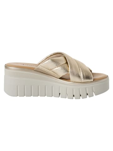 Tamaris Pantolette in LIGHT GOLD