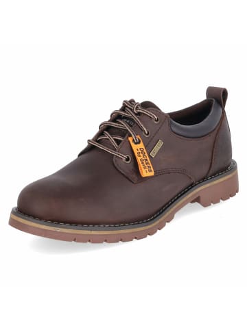Dockers by Gerli Schnürhalbschuh in brown
