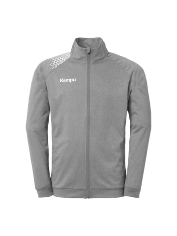 Kempa Trainingsjacke Ambition 28 Poly in dark grau melange