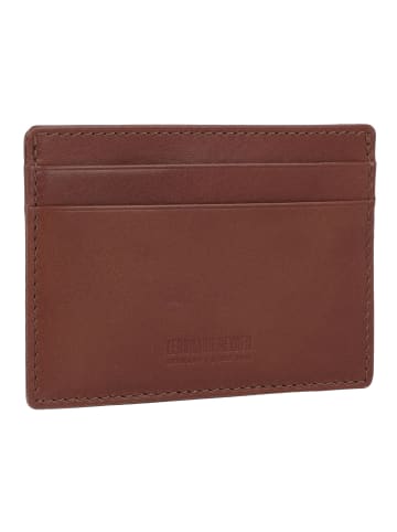 Leonhard Heyden Cambridge Kreditkartenetui Leder 10 cm in cognac