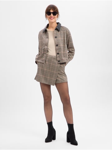 Zero Kurzblazer in beige schwarz