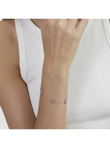 s.Oliver Armband Perlenblume in silber