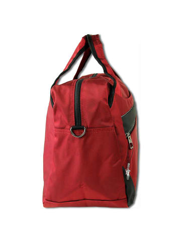 Travel n meet Travel N Meet Reisetasche Spinnstoff, Polyester rot ca. 46cm