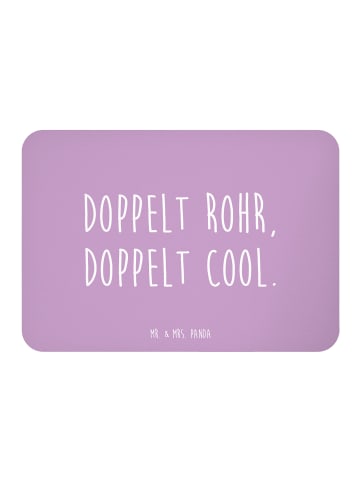 Mr. & Mrs. Panda Haftmagnet Fagott Doppelt Cool mit Spruch in Lavendeltraum