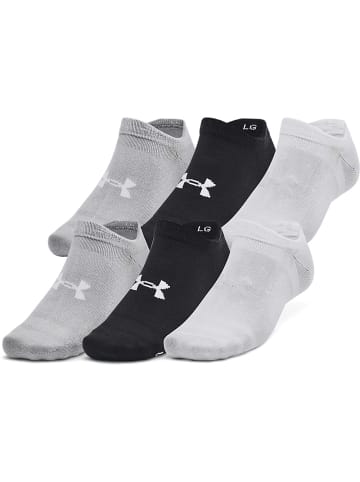 Under Armour Socke "Ua Essential No Show 6Pk" in Schwarz
