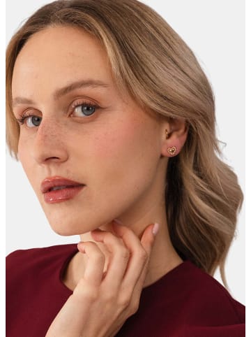 PURELEI Ohrringe Delicate Heart in Rosegold