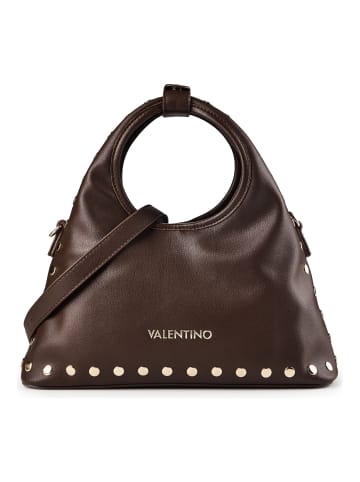 Valentino Florayne Handtasche Leder 31 cm moro