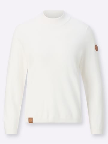 WITT WEIDEN Stehkragenpullover in ecru