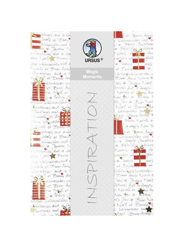 Buntpapierfabrik Ludwig Bähr Designkarton Magic Moments 120g/qm 22x33cm Packung mit 5 Blatt ...