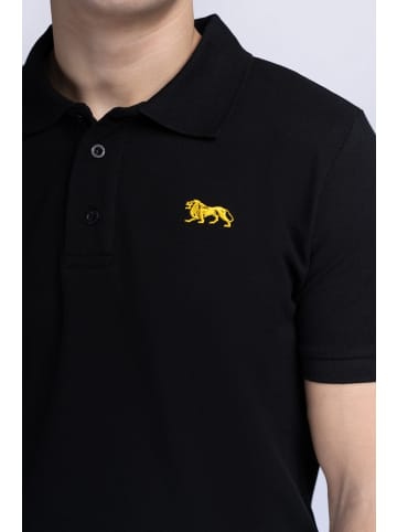 Lonsdale Polo "Whalton" in Schwarz
