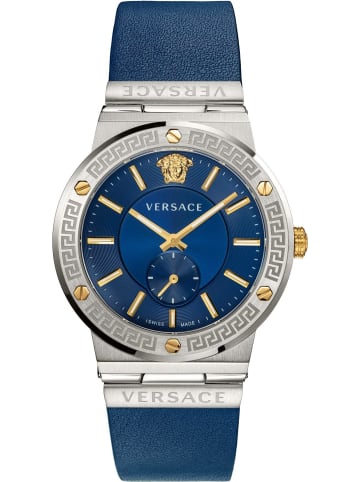 Versace Analoguhr für Herren in blau