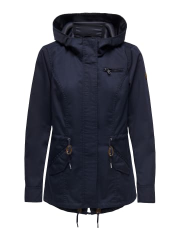 ONLY Langer Parka in Blue Graphite