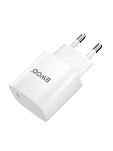 Wisam BWOO CDA159 PD Wandladegerät 20W 1x USB-C-Anschluss + Lightning weiß