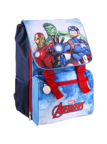 Avengers Schulranzen Tornister Rucksack in Dunkel-Blau