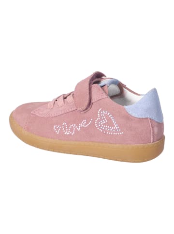 Ricosta Kindergarten Klett Halbschuh/Sneaker in pink