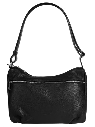 Samantha Look Shopper echt Leder in schwarz