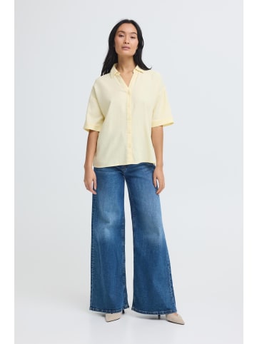 Oxmo Hemdbluse OXNInna in Gelb