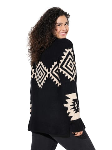 Ulla Popken Pullover in schwarz